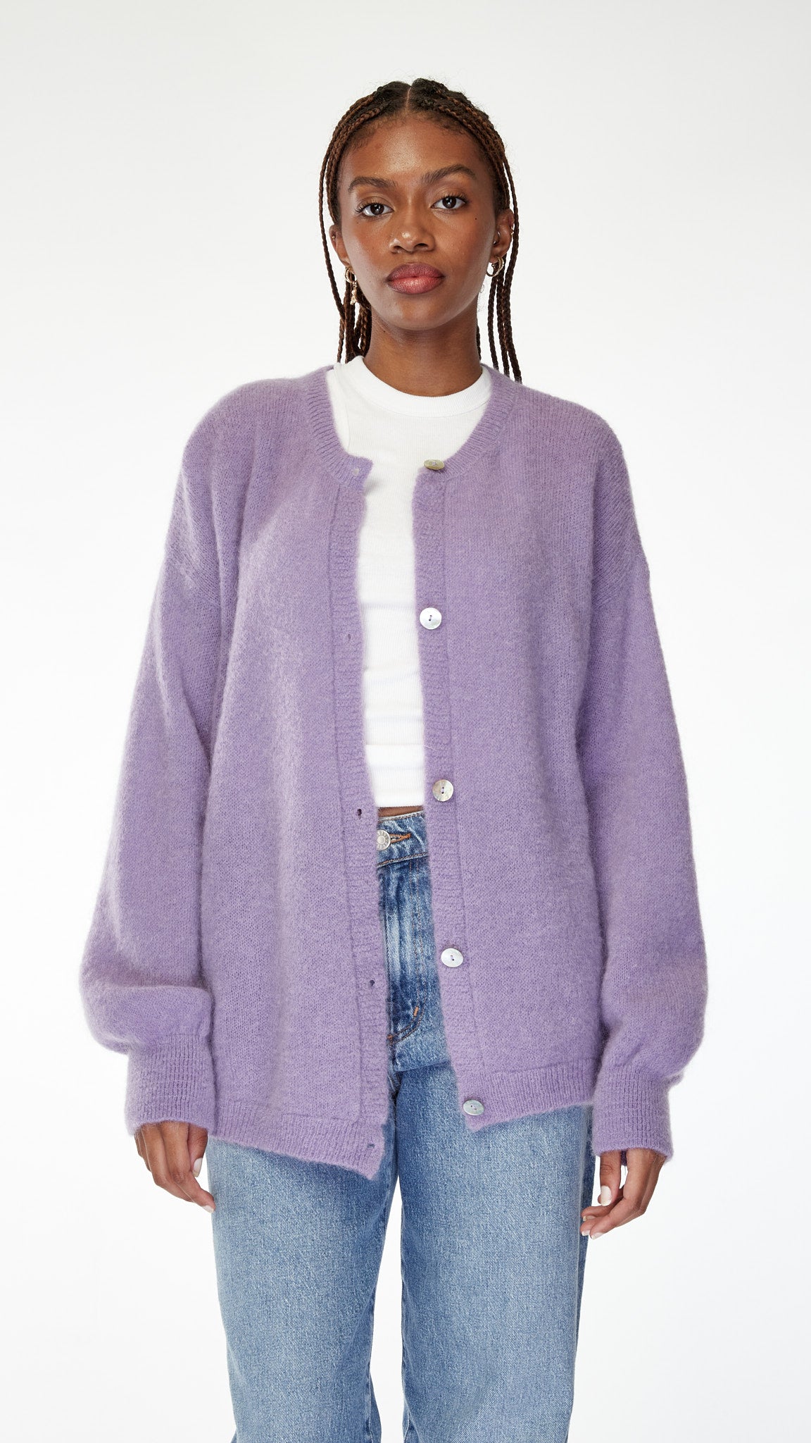 Lilac sweater sales