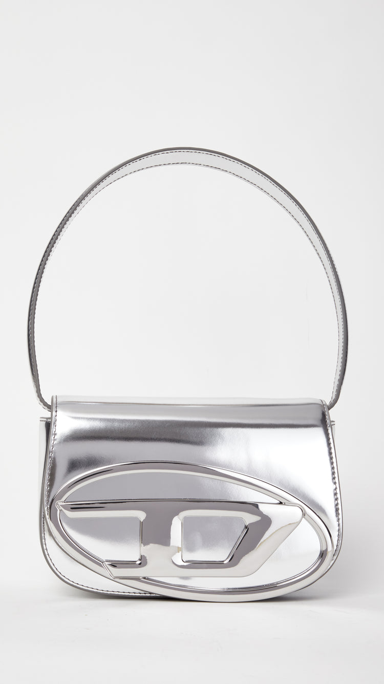Silver 1DR Shoulder Bag