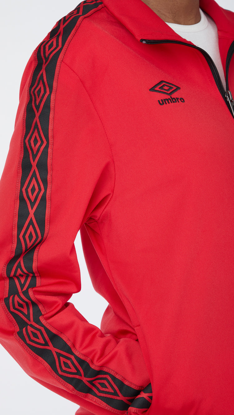 Red Umbro Track Jacket