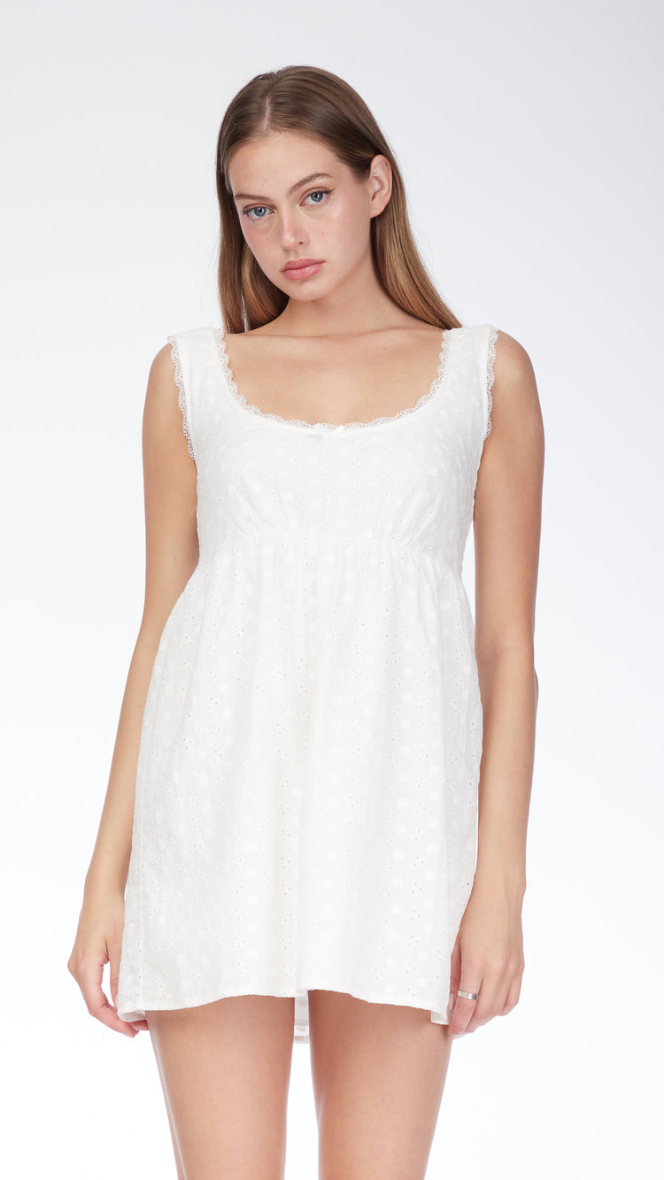 White Noja Dress