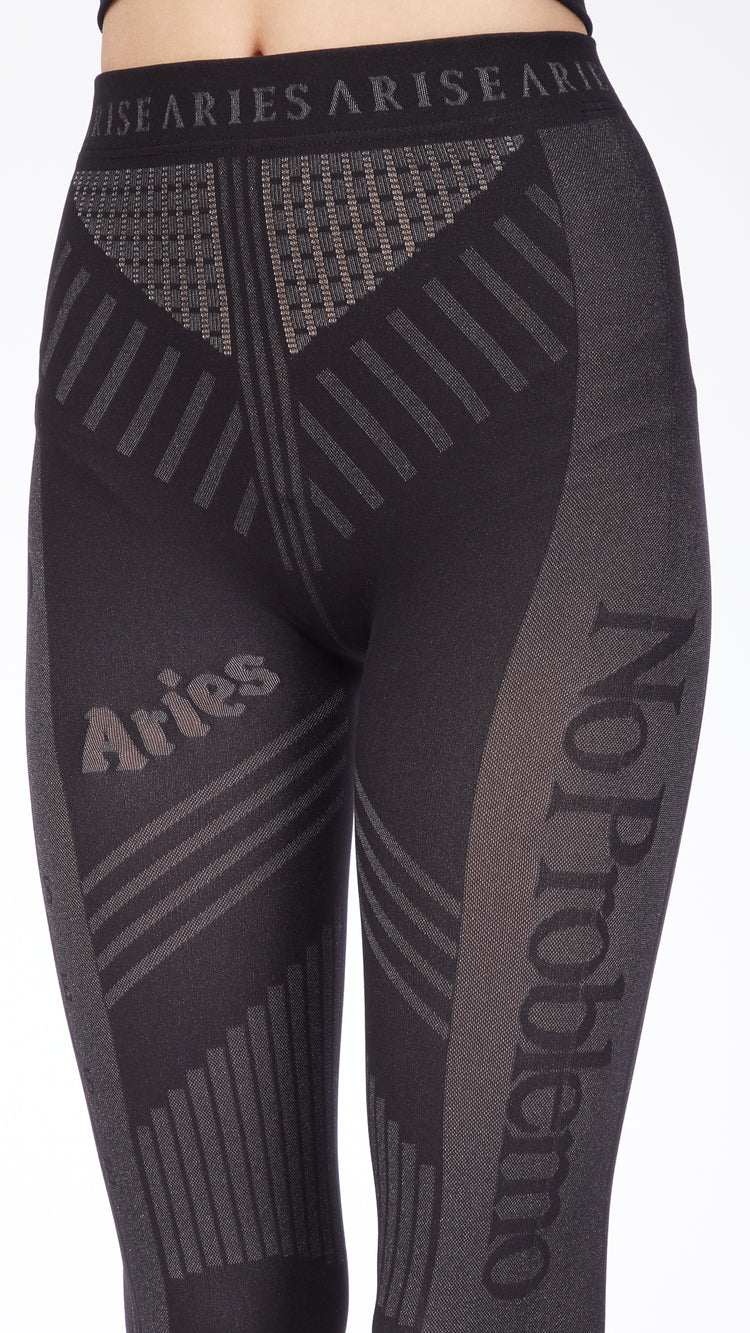 Aries Base Layer leggings Black / Grey