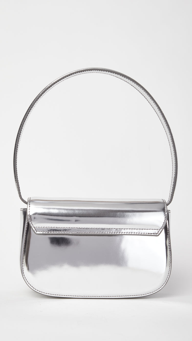 Silver 1DR Shoulder Bag