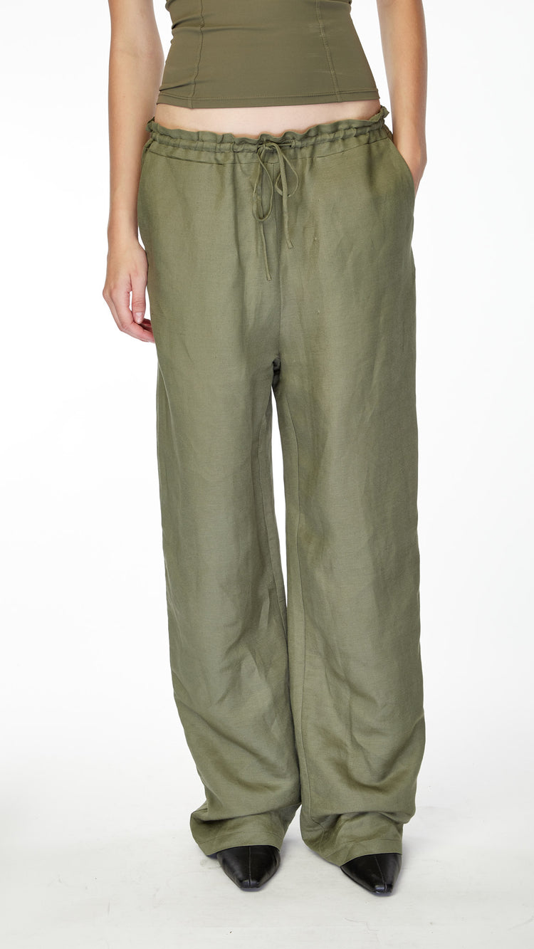 Khaki Low Rise 774 Work Pant