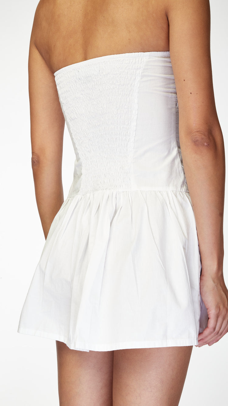 White Faelyn Dress