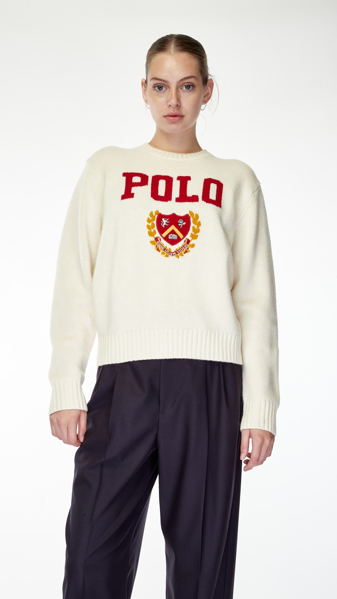 Polo ralph lauren cheap crest crew neck sweatshirt