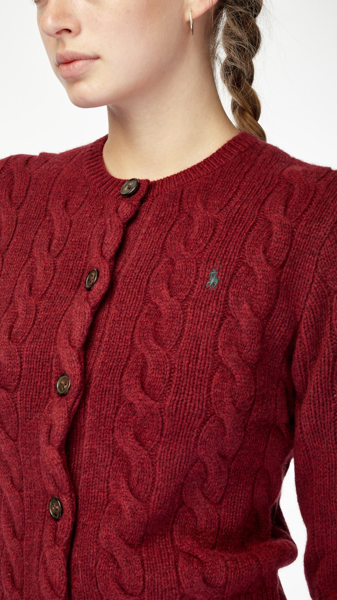 Wool hot sale cashmere cardigan