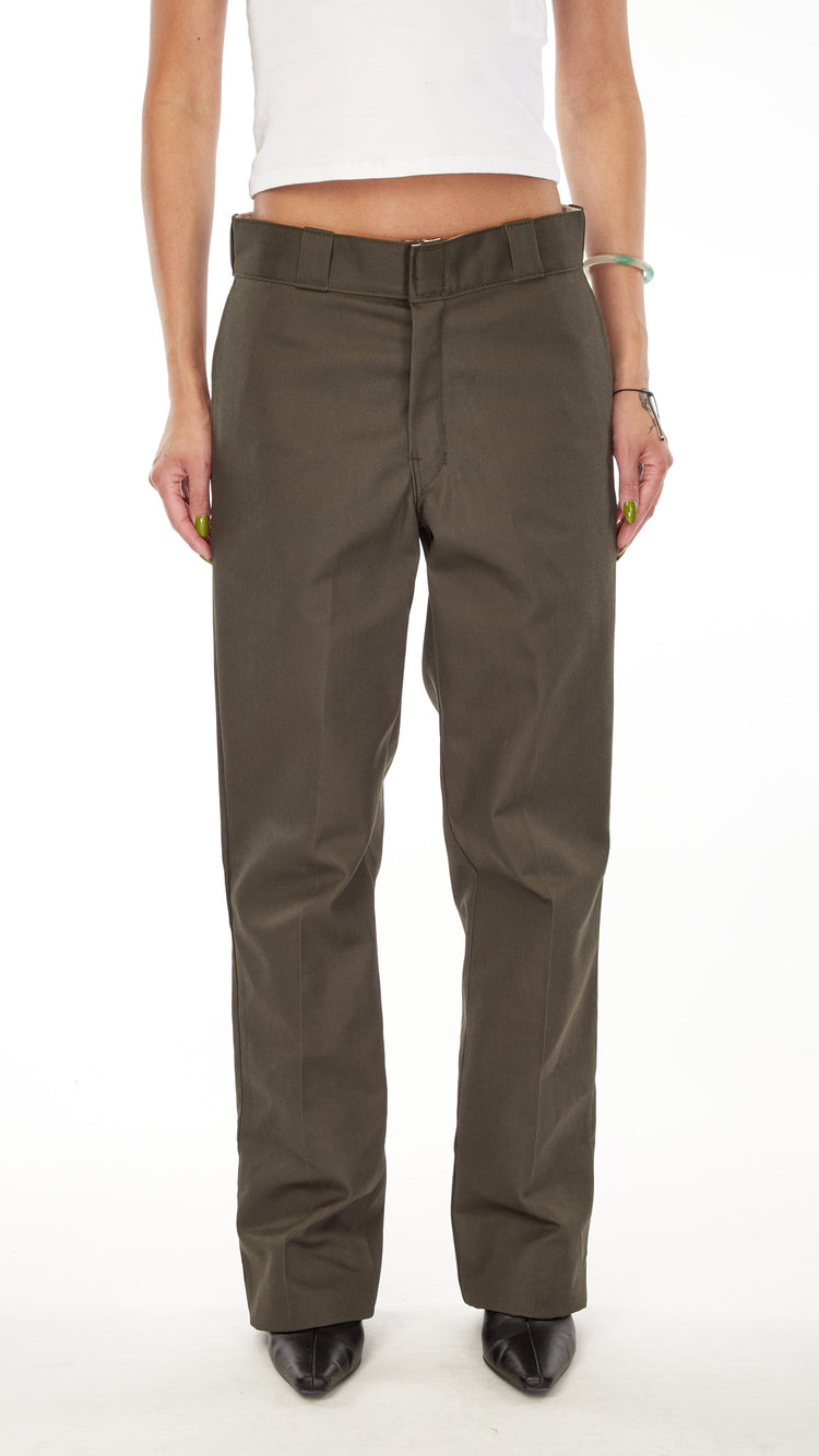 Dickies Trousers - 874 Work Mortgage Rec - Olive Green