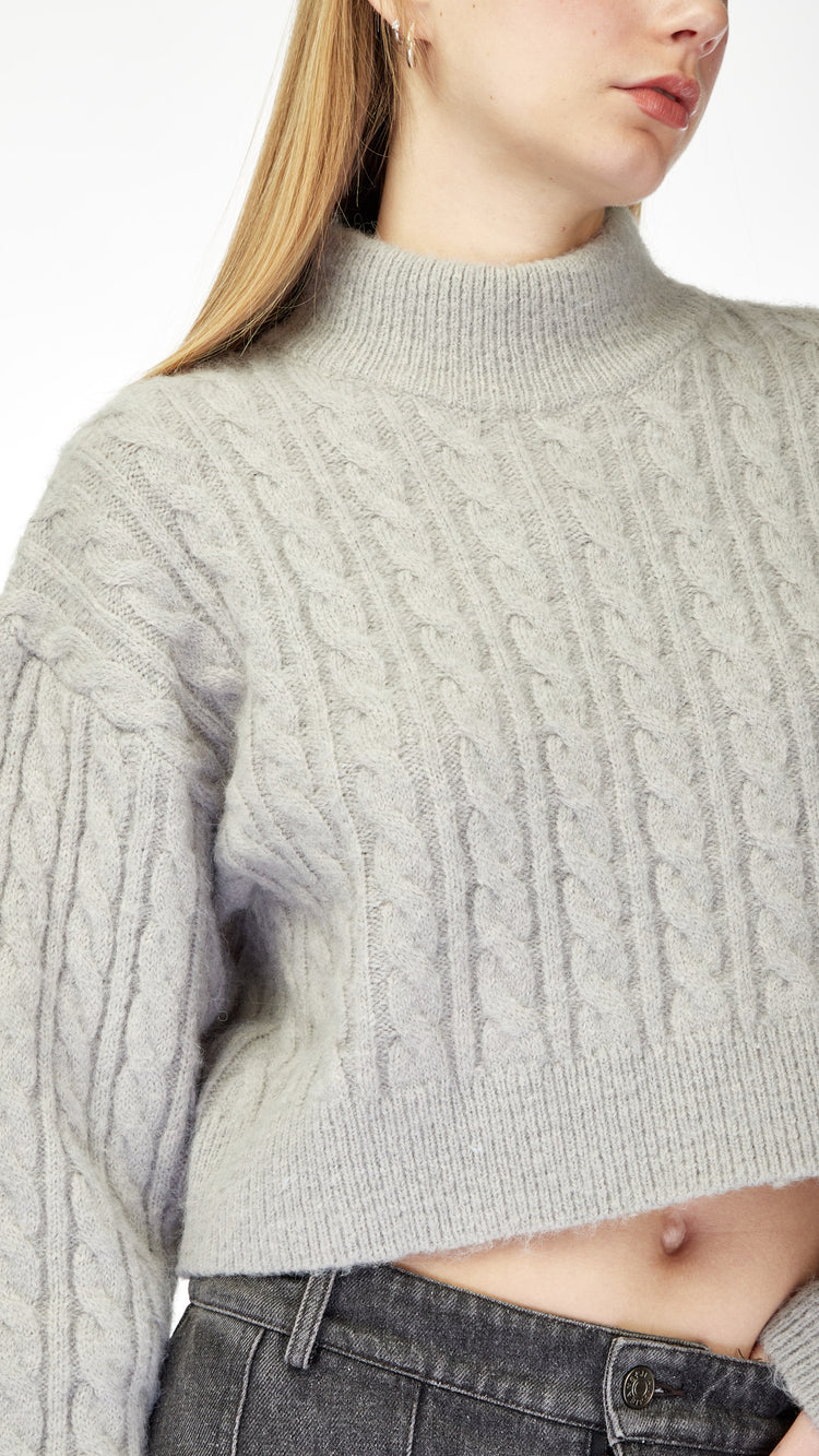 Grey Banff Sweater