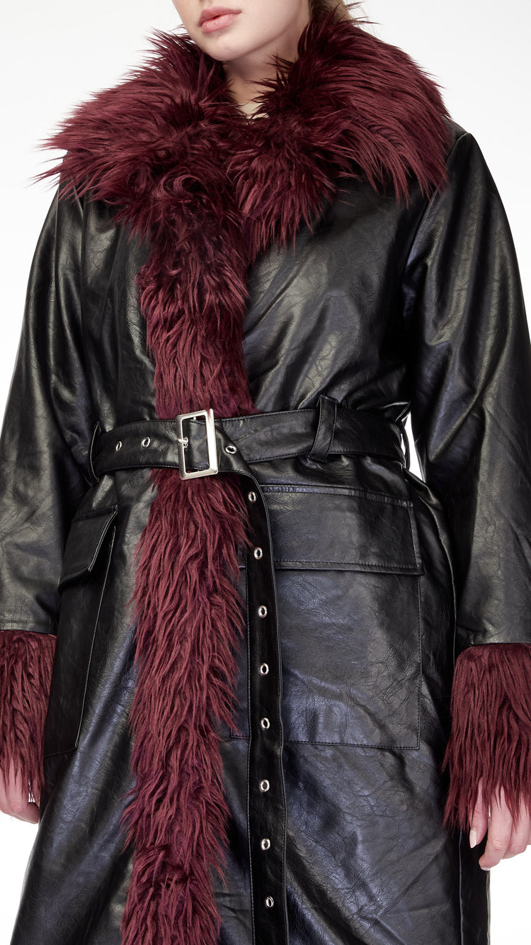 Black Ursula Coat