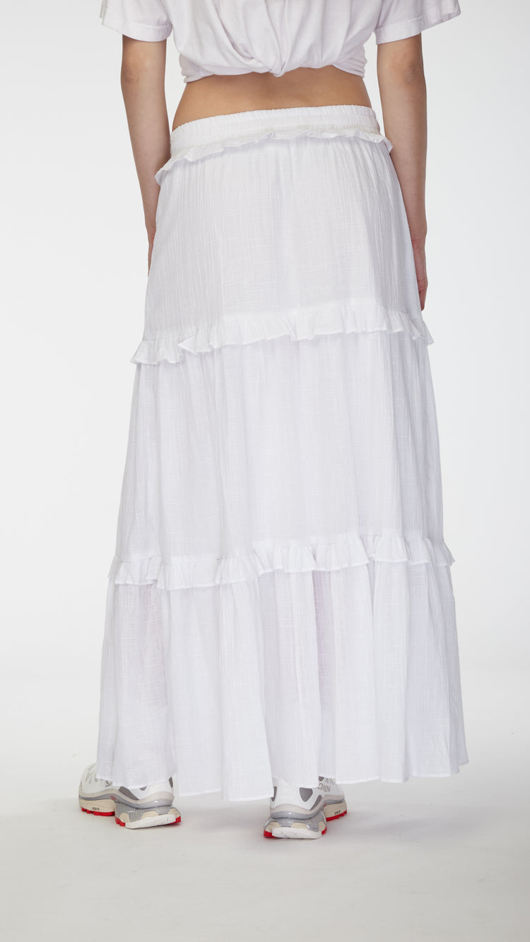 White Enid Skirt