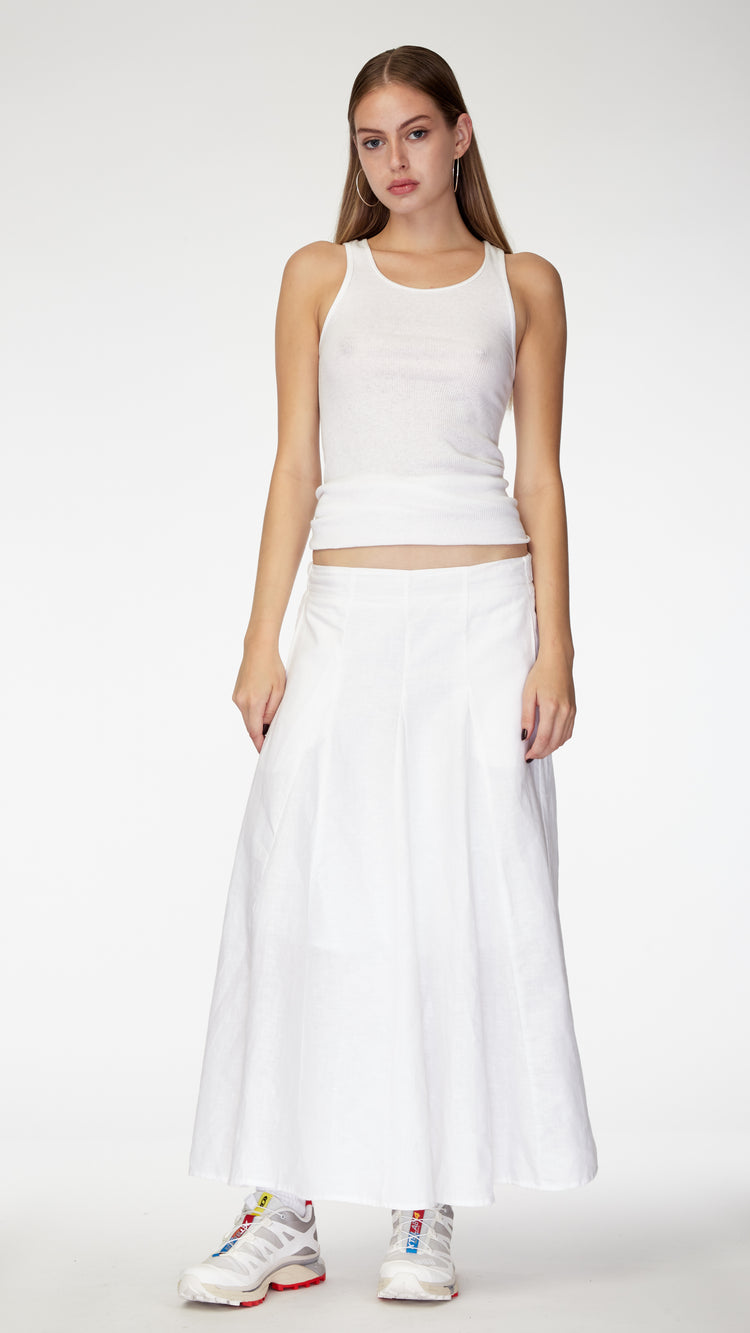 White Aliyah Skirt