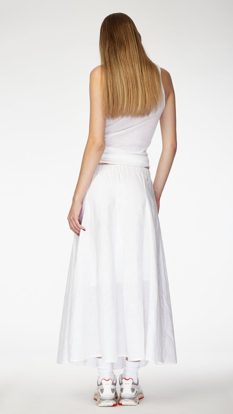 White Aliyah Skirt