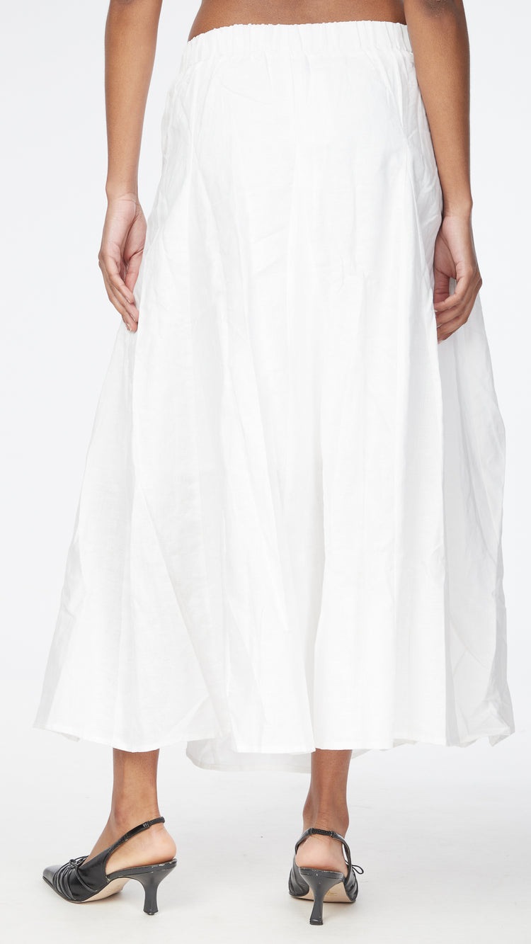 White Dana Skirt