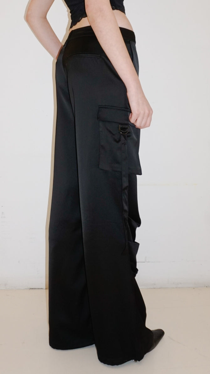 Onyx Butterfly Cargo Pant
