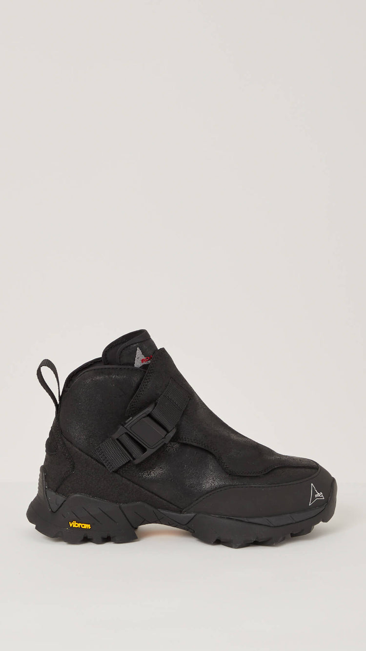 Black Andreas Buckle Boot
