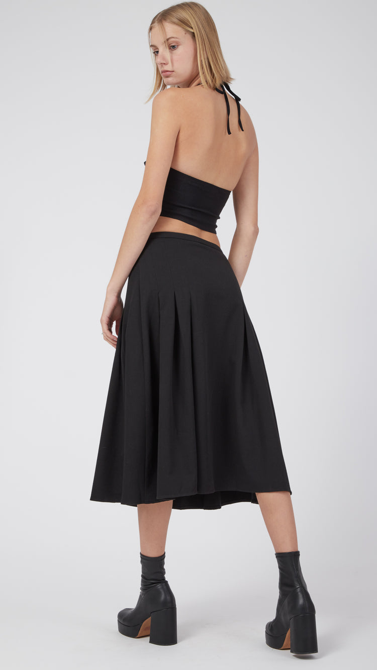 Black Kozani Skirt