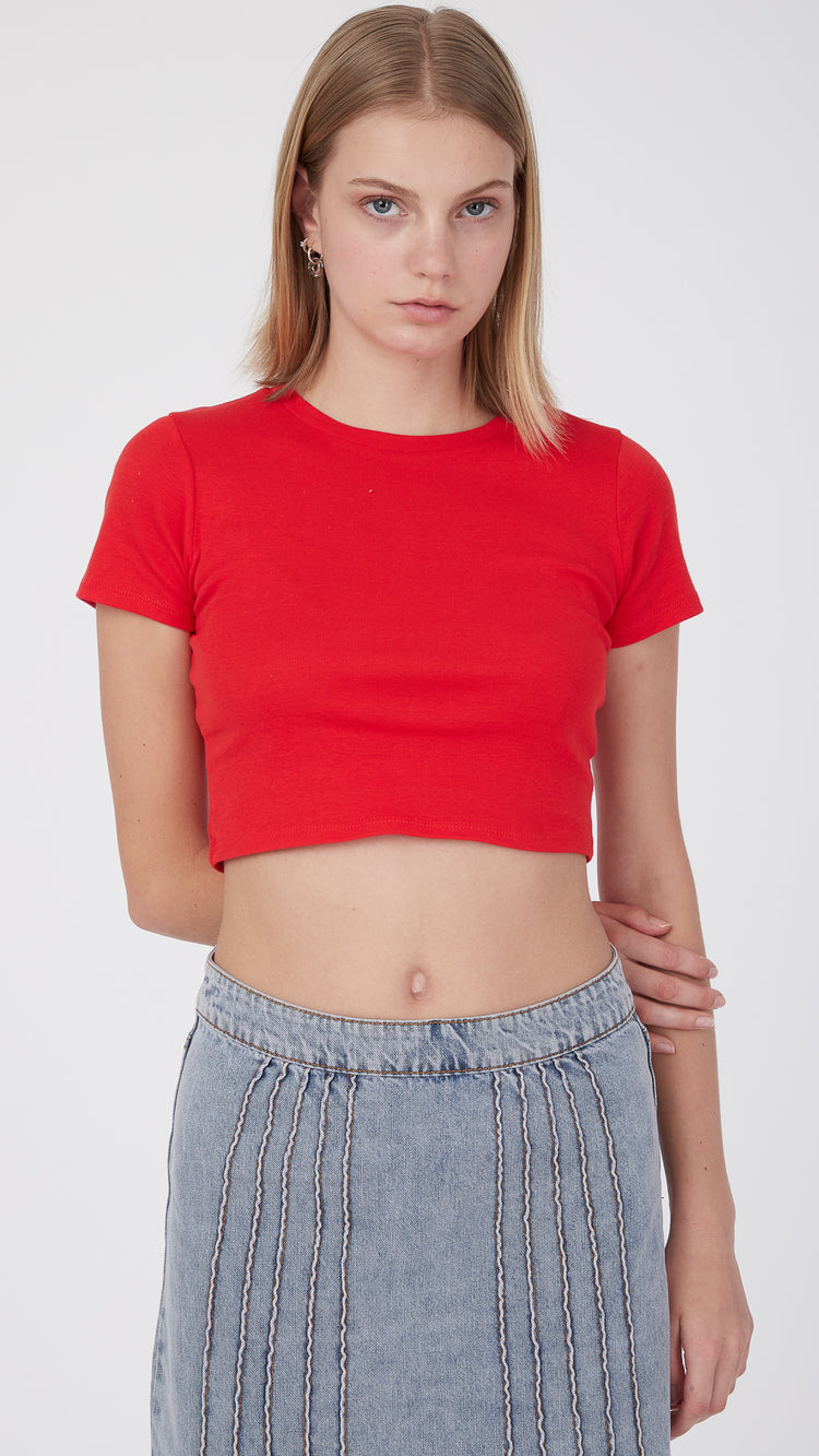 Red Baby Tee