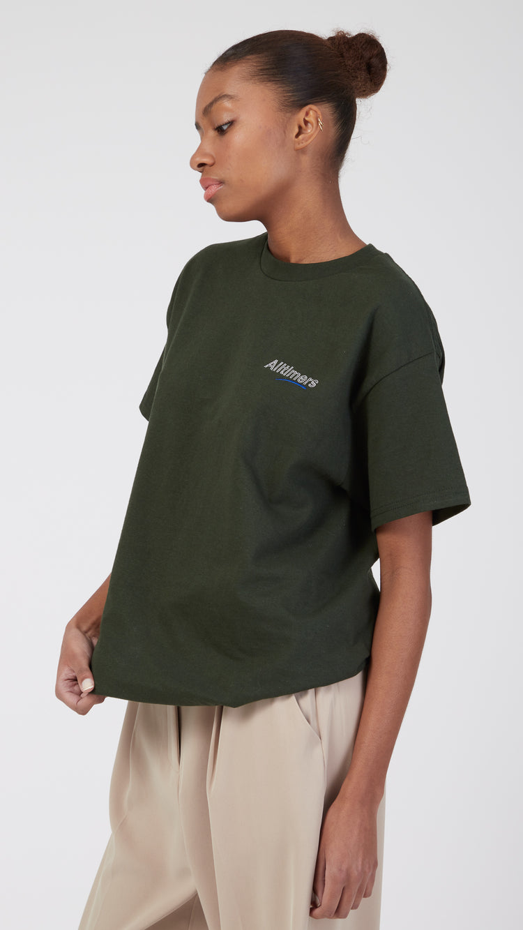 Forest Green Estate Emb. Tee