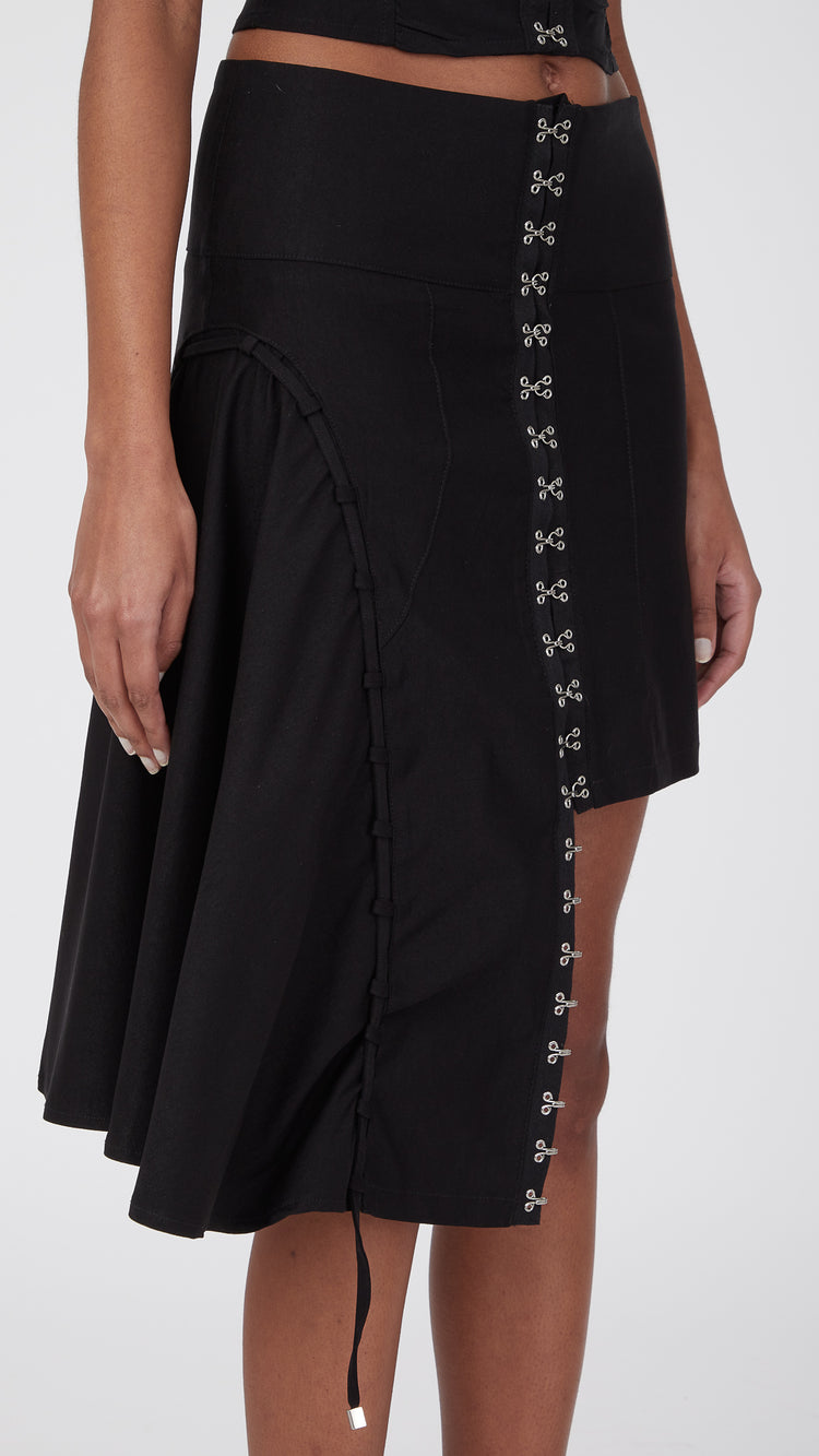 Black Carlisia Skirt