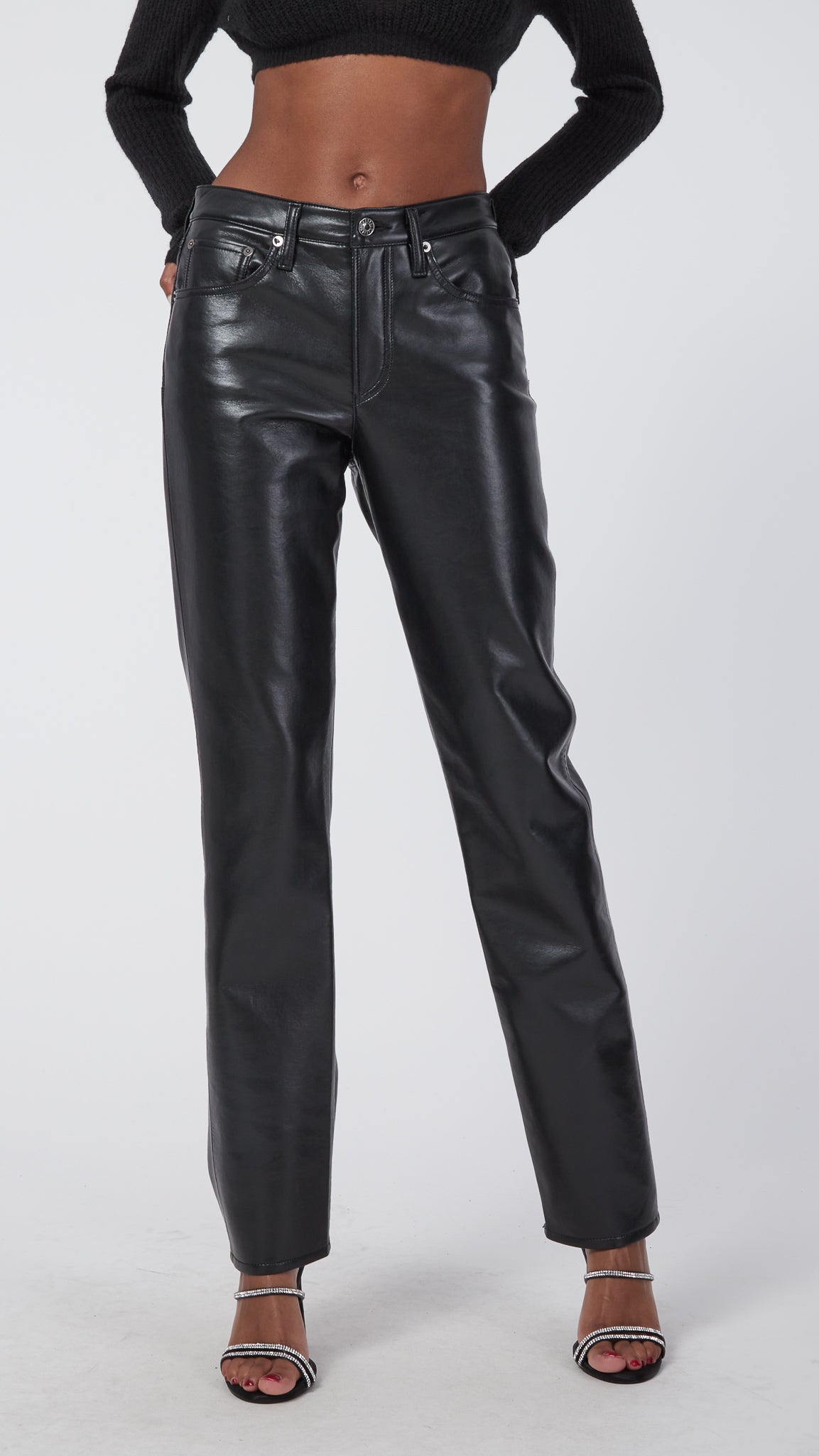 Detox Lyle Leather Jean