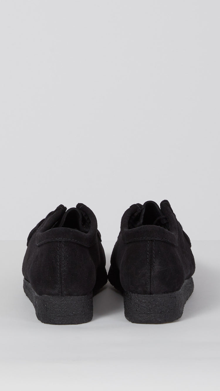 Black Suede Wallabee Shoe