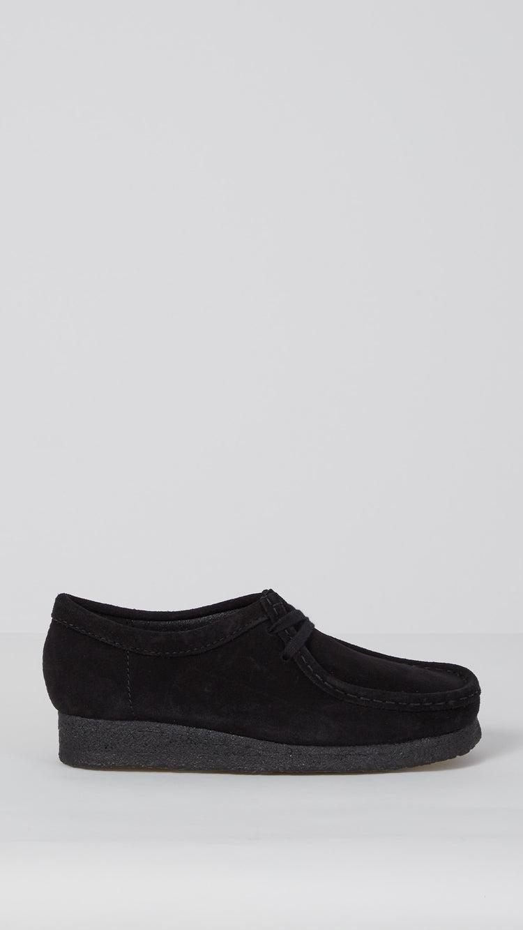 Chaussure wallabee daim noir