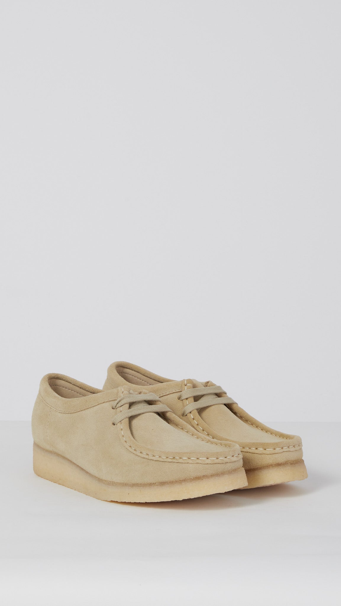 Maple Suede Wallabee Shoe