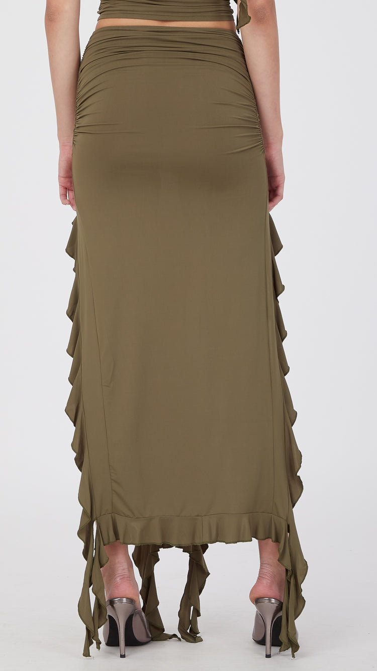 Olive Rendezvous Skirt
