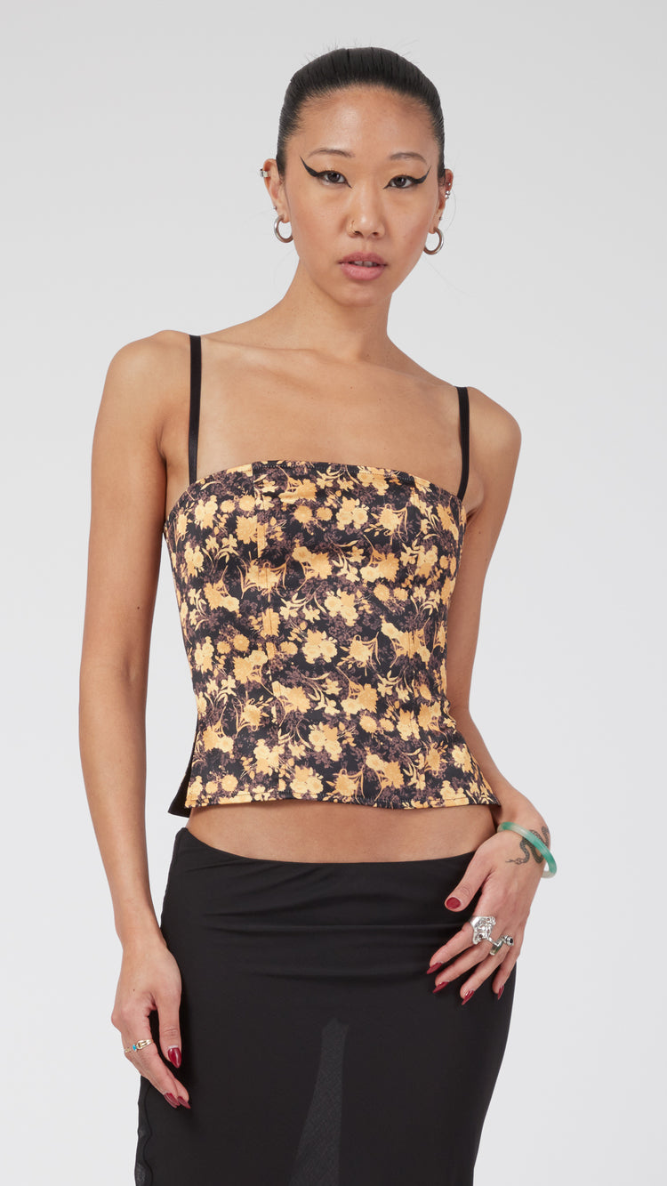 Floral The Muse Corset