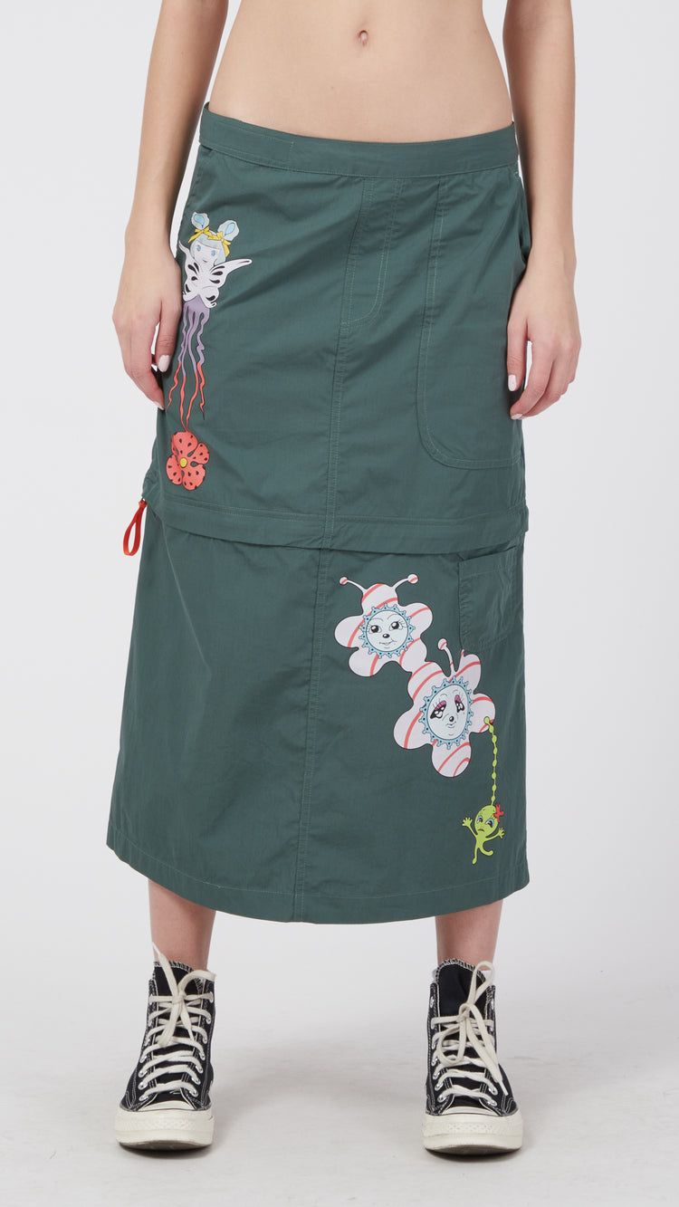 Green Gaspar Skirt