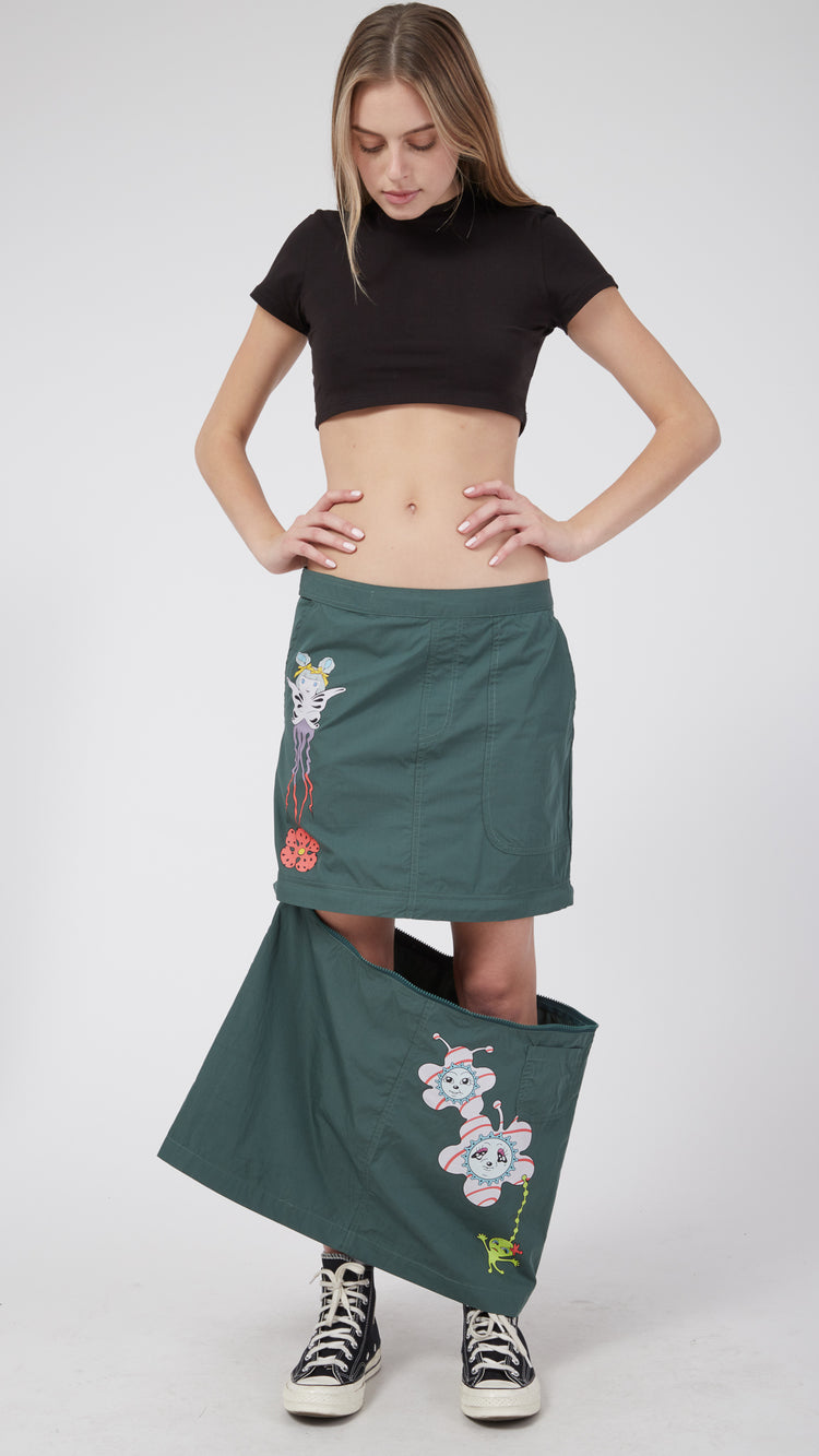 Green Gaspar Skirt
